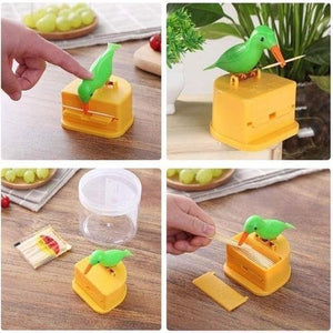 💖Hot Sale 48% OFF-🎁BIRD Toothpick Dispenser